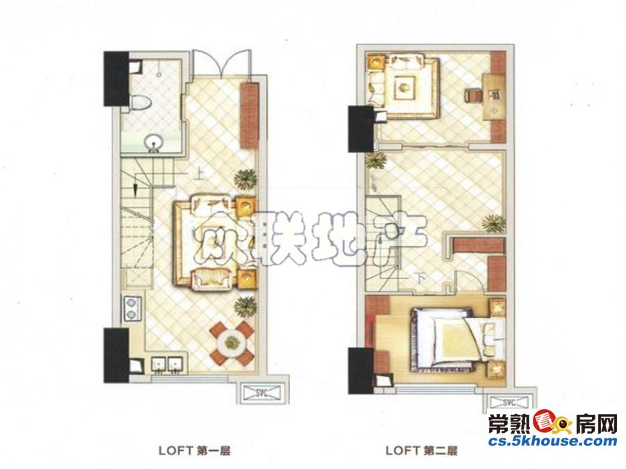 新世纪国际花园 清爽两房 家电齐全 拎包即住 有钥匙随时看房