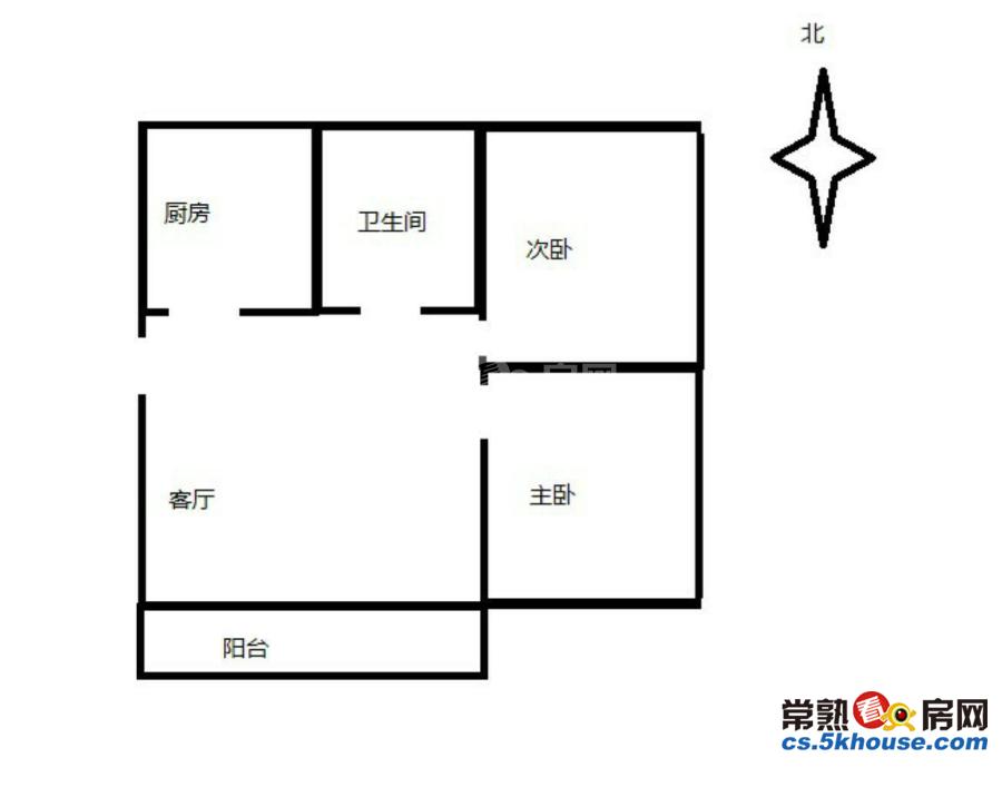 好房出租居住舒适漕泾新村五区 2000元/月 2室2厅1卫 精装修