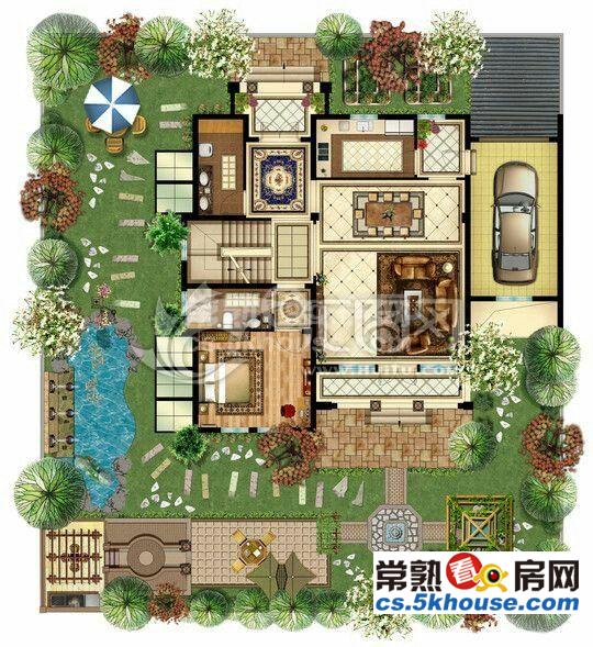 富丽庄园联排别墅292平方位置好780万