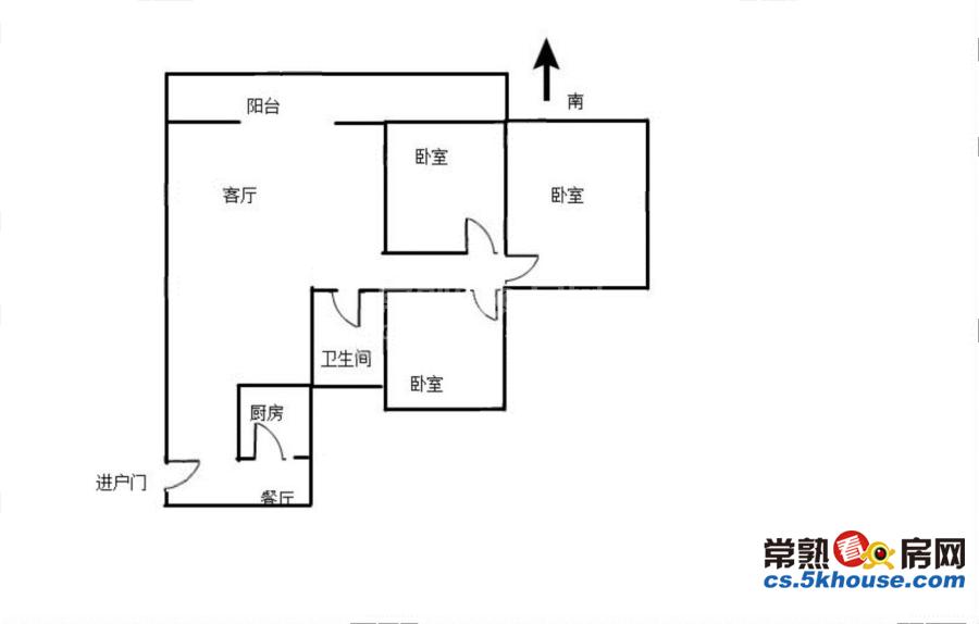 园二手房_3室2厅1卫121平方220万元_常熟明日星城第五园信息—常熟看