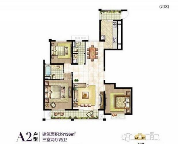 常熟虞山世茂世纪中心小区房型图,虞山世茂世纪中心图