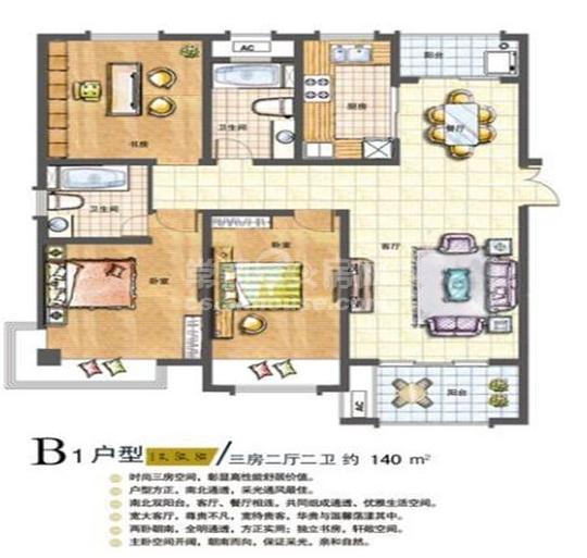 常熟虞山东湖京华京润苑小区房型图,虞山东湖京华京润苑户型图—常熟