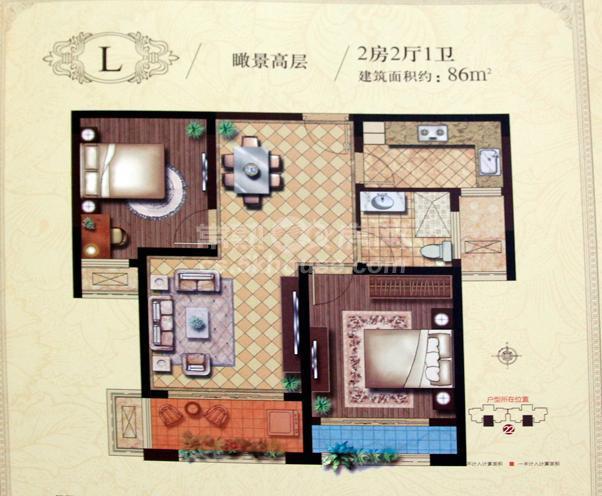 常熟梅李创想魅力城小区房型图,梅李创想魅力城户型图