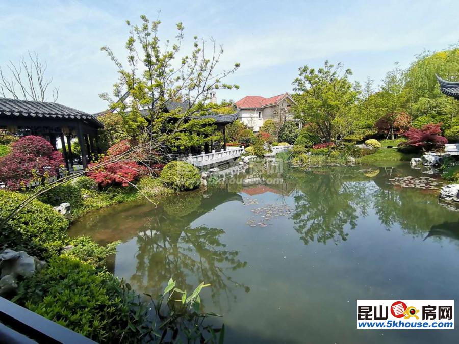靠近上海一中式园林别墅(120平大花园)一全南户型一更名无税