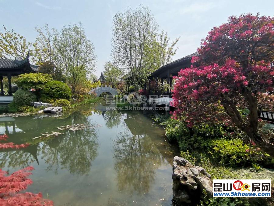 靠近上海一中式园林别墅(120平大花园)一全南户型一更名无税