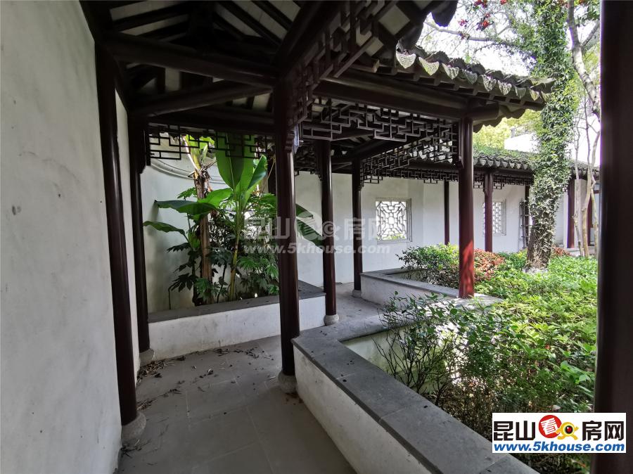 紧邻阳澄湖而建的一席中国院子 占地1.1亩独门独院的独挡别墅