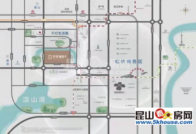 品牌开发商首付40多万千灯主城区紧邻上海25万精装交付