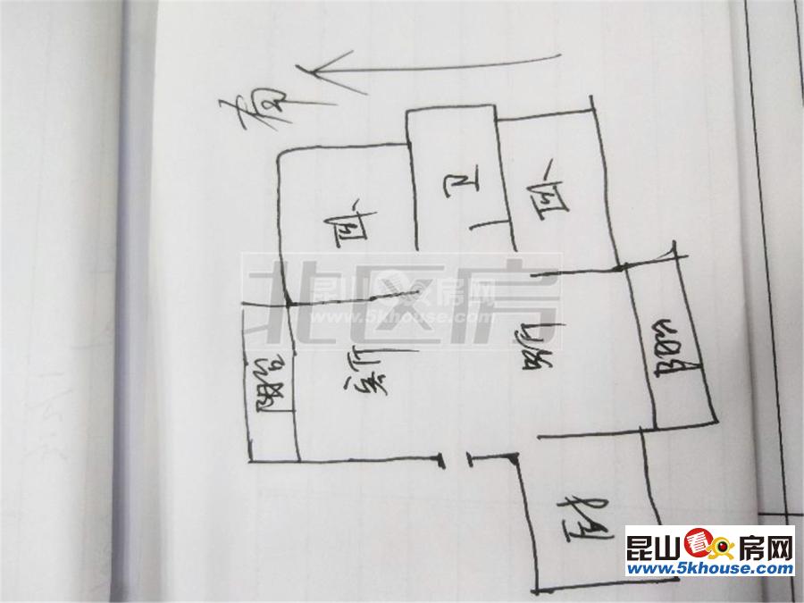 城北繁華地段 九方城旁 鬧中取靜 花園洋房 一樓帶院子 95平115萬