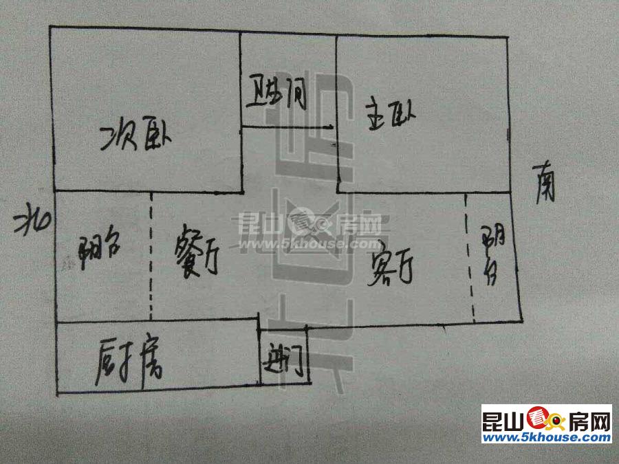 黃浦城市花園 一套值得你一生擁有的房子 107平大三房 南北通 地鐵口 180萬拿走