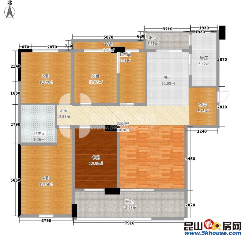 超低單價(jià),不臨街,隨時(shí)騰房奧園印象高迪 135萬(wàn) 4室2廳2衛(wèi) 毛坯 