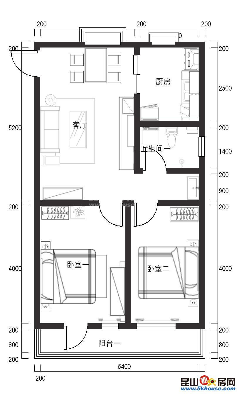 周边配套设施齐全,性价比超高锦阳苑 210万 3室1厅1卫 精装修