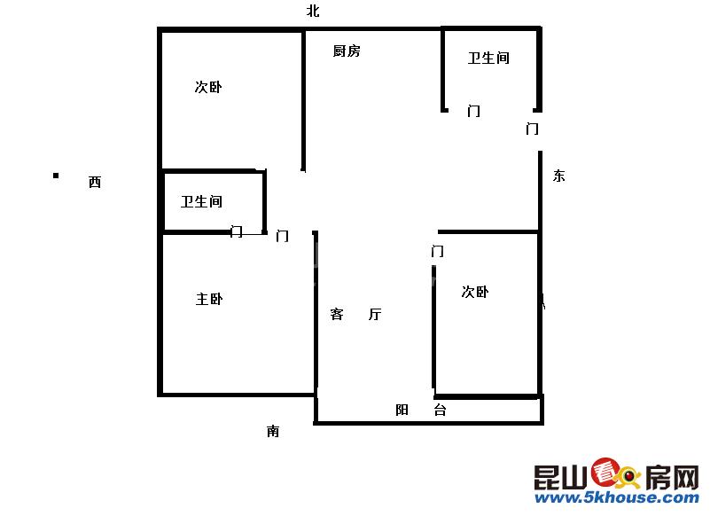 玉山城東200平3室凱悅花園好格局便宜急租