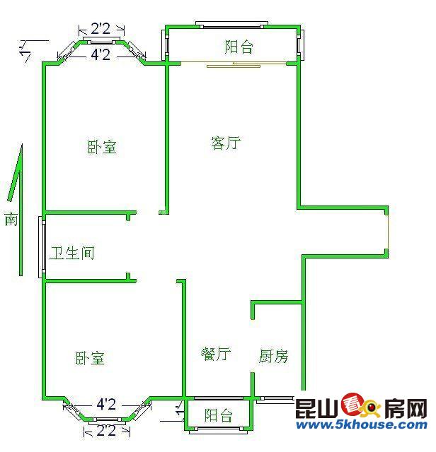 價格真實親水佳苑 98萬 2室2廳1衛(wèi) 精裝修 稀有放售一手業(yè)主無營業(yè)稅