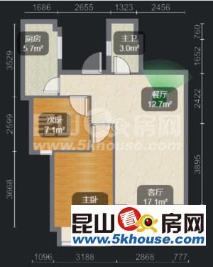 象嶼瓏庭 178萬(wàn) 2室2廳1衛(wèi) 精裝修 ,真誠(chéng)出售,升值潛力無(wú)限