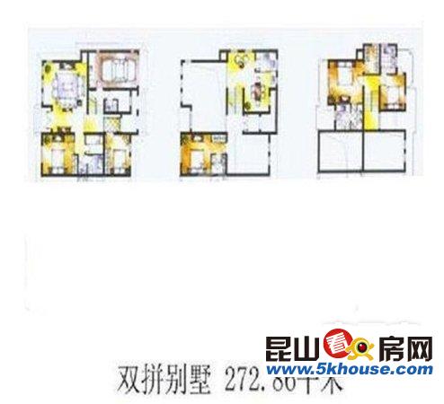 筍盤房源,綠地21城a區(qū)雙拼別墅  880萬 5室3廳4衛(wèi) 豪華裝修 僅此一套