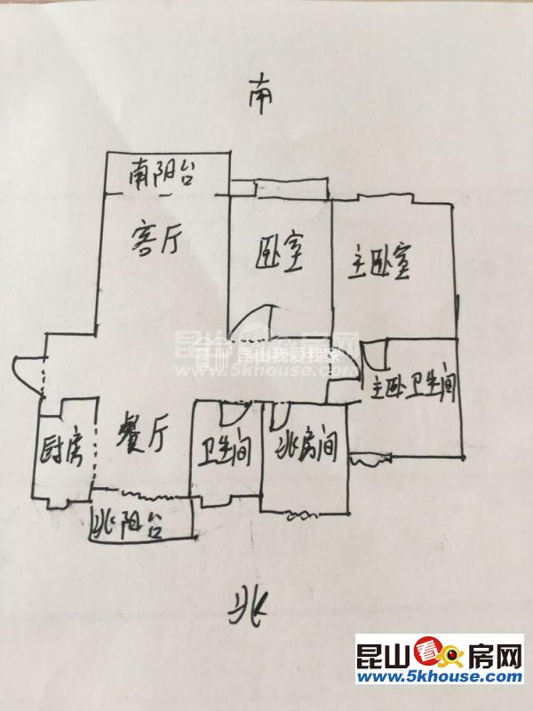 坐看假山美景,綠地21新城 203萬 4室2廳2衛(wèi) 精裝修 ,看花園的中心