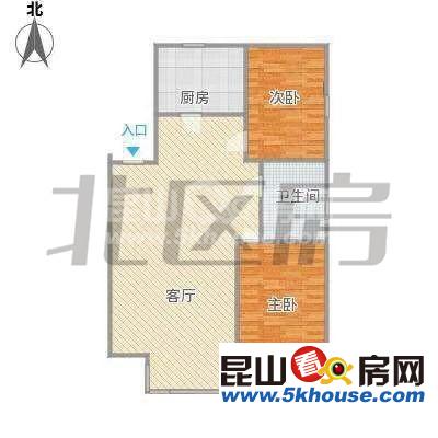 心泊家園 105萬 2室2廳1衛(wèi) 精裝修 業(yè)主誠售, 高性價比