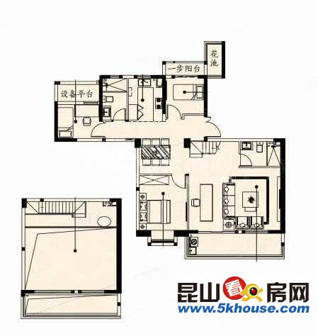 兰亭御园 505万 4室2厅2卫 毛坯 ,住家毛坯 有钥匙带您看