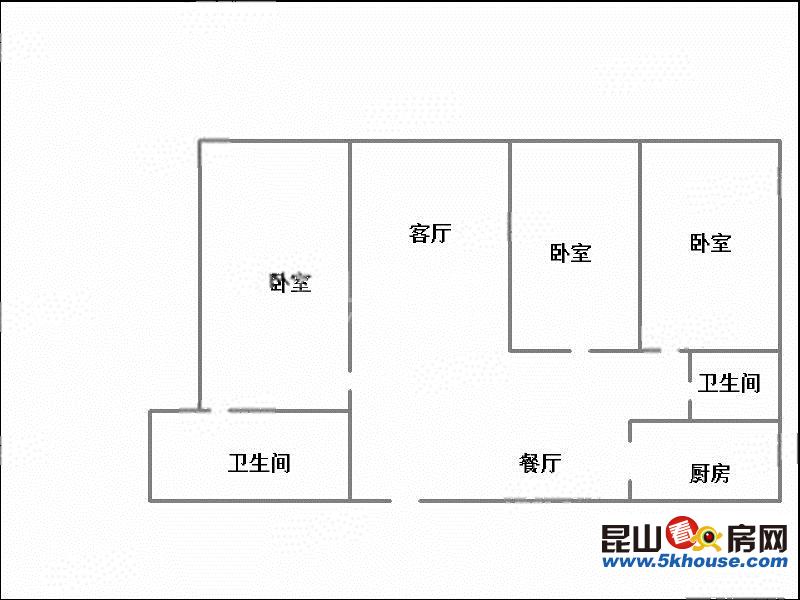 九方城商圈青城之戀精裝大三房,房東急售,首付只要60萬