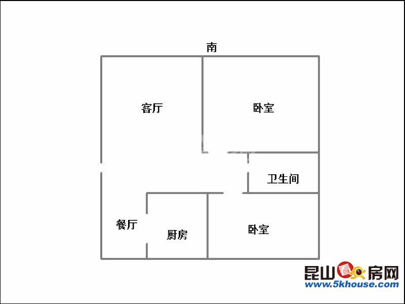 夹浦新村 108万 2室2厅1卫 精装修 ,住家精装修 有钥匙带您看