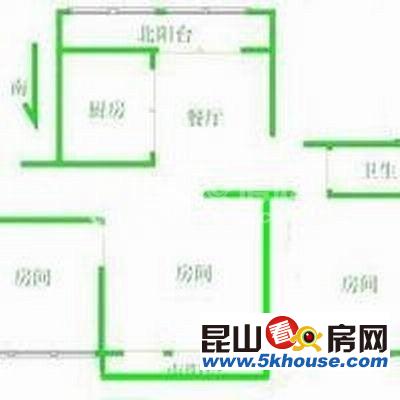 羅馬假日,精裝三房房間干凈清爽,家具家電齊全,拎包入住