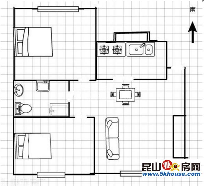 婁汀苑精裝兩房  三空調(diào)三電視機(jī)  家電配套成熟  機(jī)會難得