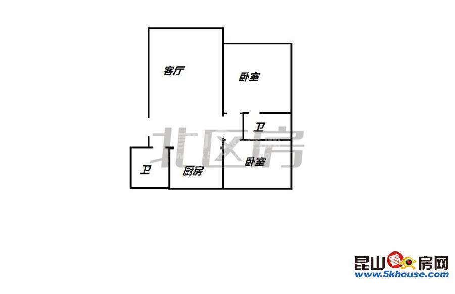 天逸華庭 117萬(wàn) 2室2廳1衛(wèi) 毛坯 您看過(guò)嗎真實(shí)房源獨(dú)家有鑰匙