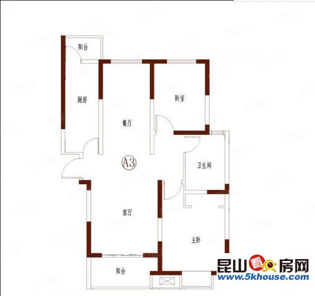 景江花園 2400元月 2室2廳1衛(wèi),2室2廳1衛(wèi) 精裝修 ,超值家具家電齊全