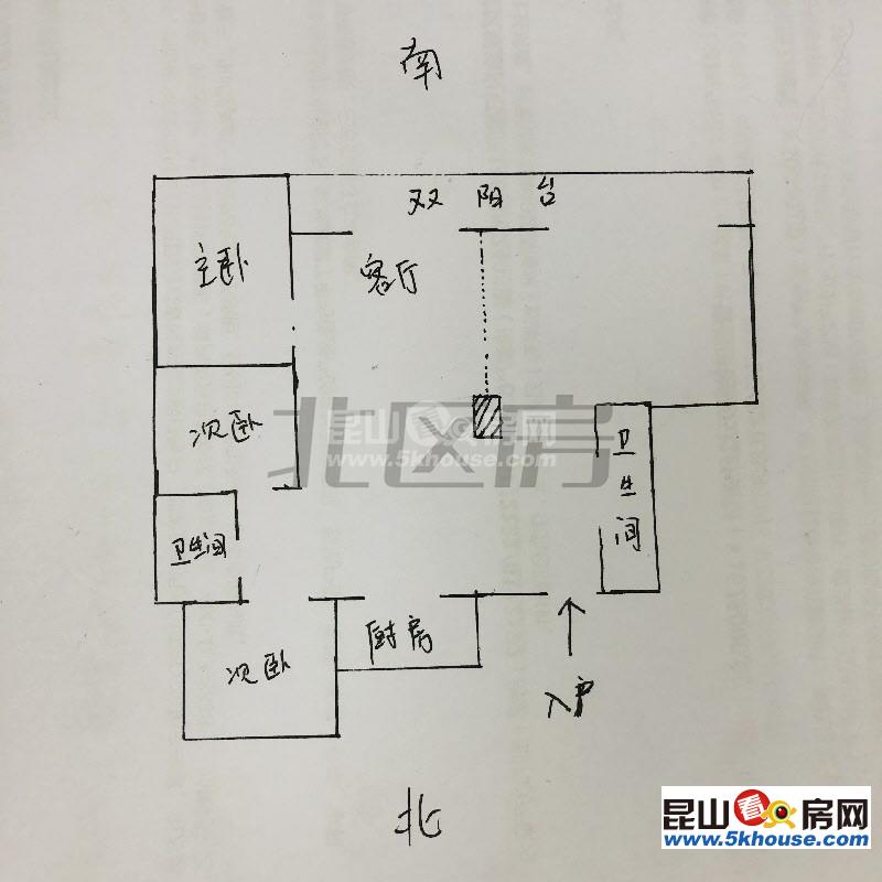 中南世纪城 228万 4室2厅2卫 毛坯 ,哦