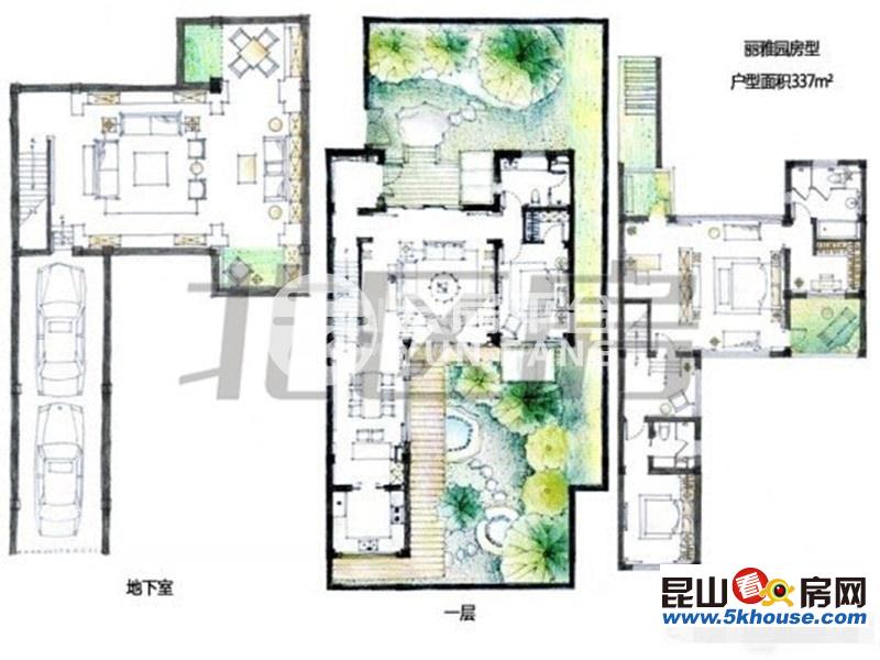 合院大別墅 機(jī)不可失 1800萬(wàn)豪裝,花園200平使用面積450