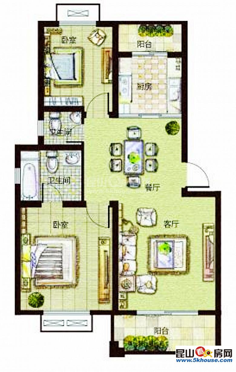 碧悅灣 130萬(wàn) 3室2廳1衛(wèi) 毛坯 您看過(guò)嗎真實(shí)房源獨(dú)家有鑰匙