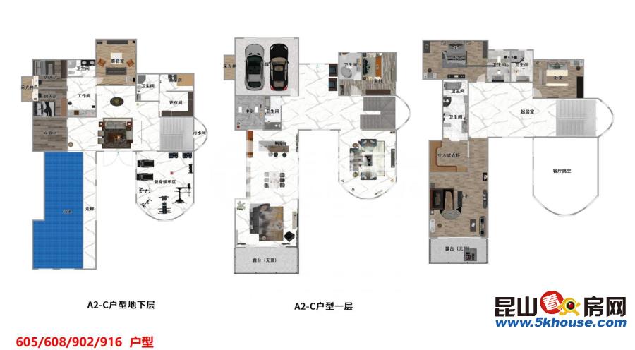 淀山湖一線湖景 大自然別墅 占地2.8畝 滿兩年 全新毛呸  看房隨時(shí)