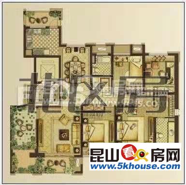 綠地21新城 98萬 2室2廳1衛(wèi) 精裝修 好樓層好位置低價(jià)位