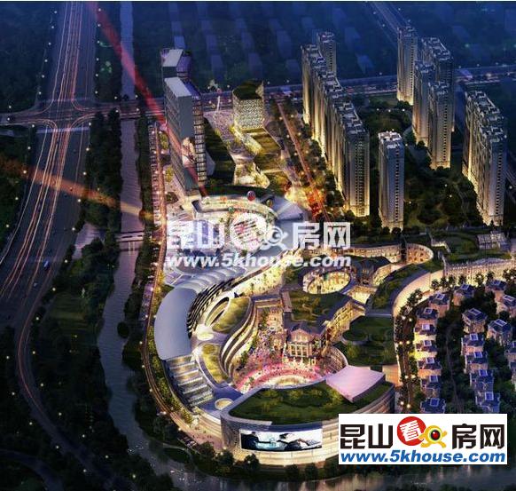 花桥中心,纯沿街商铺,即买即租