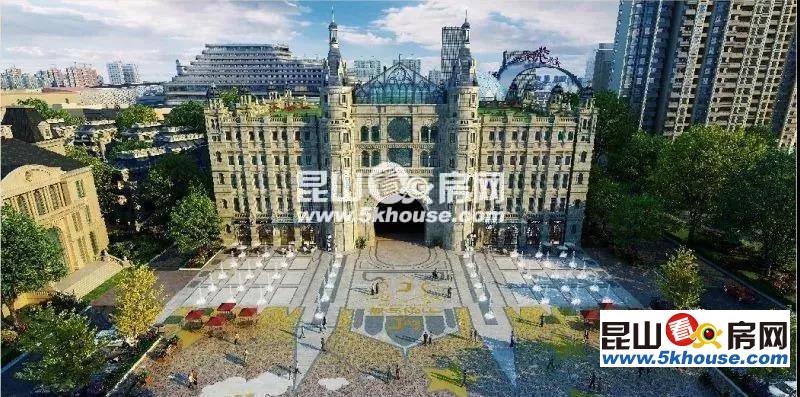 花桥中心,纯沿街商铺,即买即租