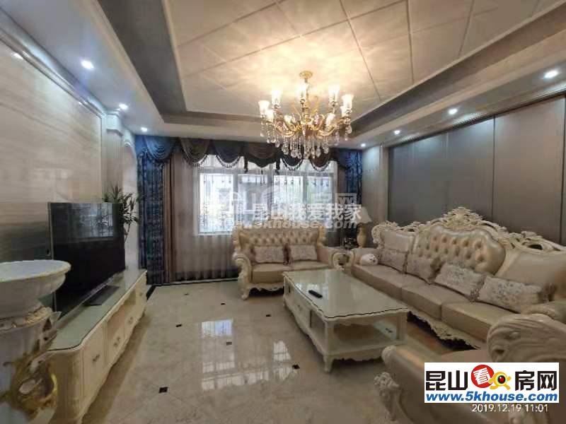 金大元御珑宫廷 880万 5室2厅3卫 精装修 ,南北通透 安静 看园景 视野开阔