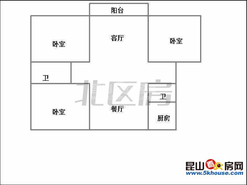 店長重點中華園 140萬 2室2廳1衛(wèi) 精裝修 緊售