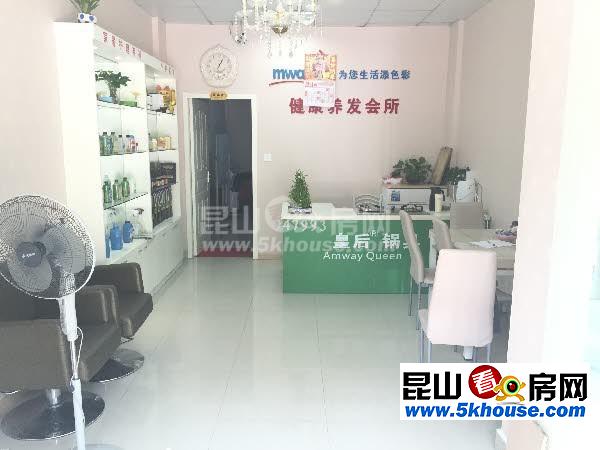 长江花园店面双开间店面出租,楼上楼下2层地段好