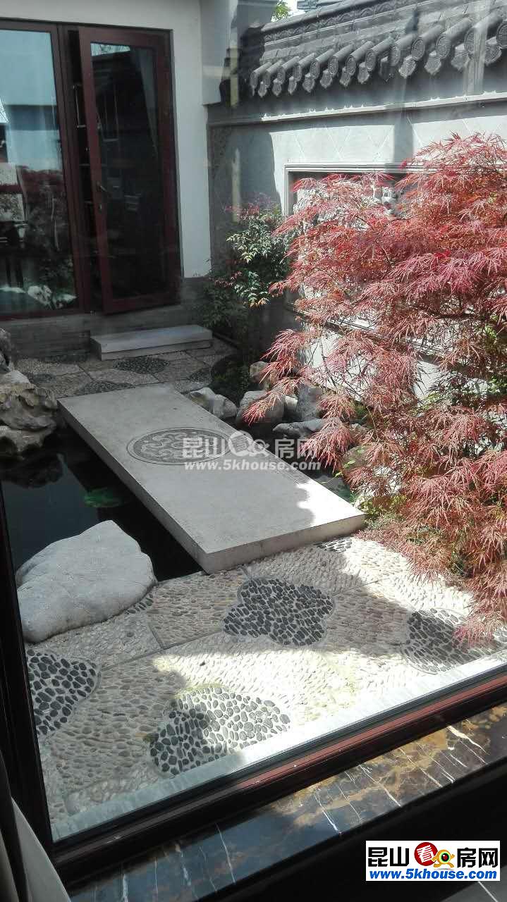 陽澄湖畔中式園 雙拼邊套別墅548萬一線臨湖 純原生態(tài) 大花園