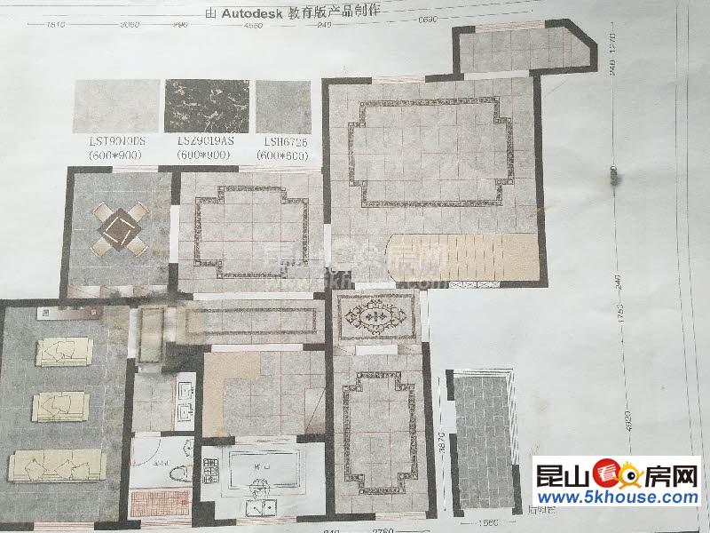 弘辉首玺 615万 6室3厅3卫 毛坯 ,南北通透 安静 视野开阔