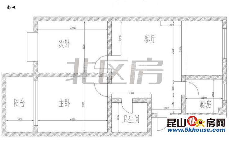 夏駕園祥苑南北通大兩房112萬,還帶車庫,超劃算