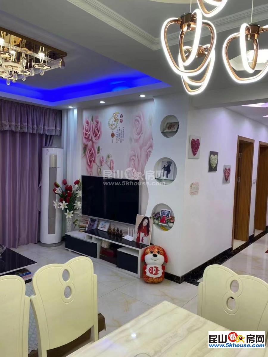 花桥裕花园 2800元月 3室2厅1卫,3室2厅1卫 豪华装修 ,楼层佳,看房方便