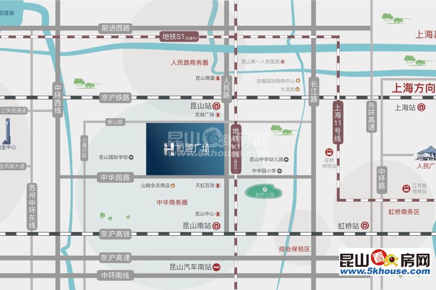 恒融廣場 94萬 1室1廳1衛 普通裝修,大型社區,居家