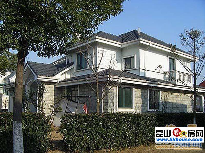 昆山城西鼎园美墅大独栋亏本出售临河占地15亩本小区出售8套