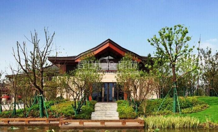 锦溪岛尚庭院别墅,全南户型、面宽7.5米、产证满两年、有钥匙