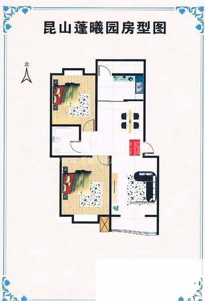 苏州昆山蓬曦园小区户型图,昆山蓬曦园户型图—苏州