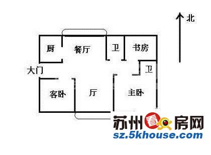 地铁一号线出口.隔壁.映象花苑精装3房送宽带