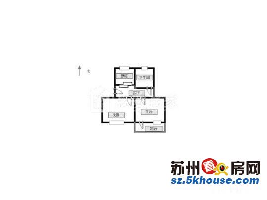 苏安新村 82万 2室1厅1卫 精装修多条公交经过