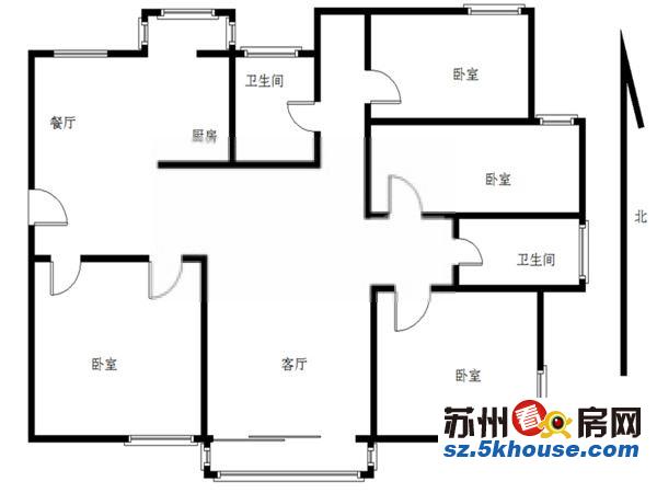 园区湖西cbd 湖左岸旁 加城花园精装四房 有钥匙 随时看房