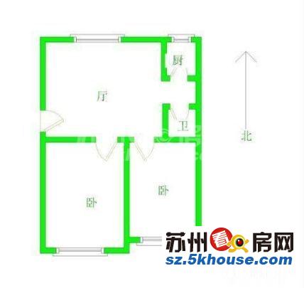 苏安新村 120万 2室1厅1卫 中装高品味生活从这里开始